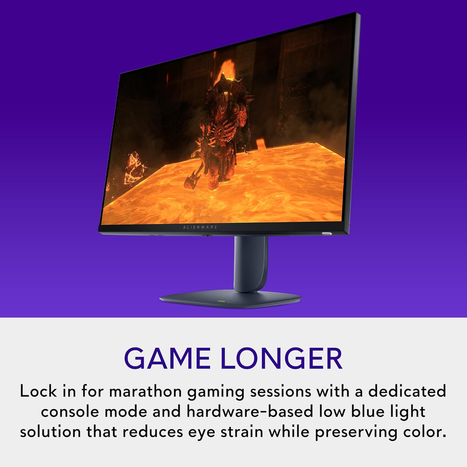 Alienware 27 Gaming Monitor - AW2725DM - 27-inch QHD 180Hz 1ms Display  IPS  NVIDIA G-SYNC  AMD Freesync  VESA AdaptiveSync.