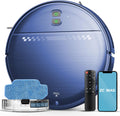 Robot Vacuum and Mop Combo, 2-in-1 Robot Vacuum Cleaner, 2.87'' Slim Design, Wi-Fi/App/Voice Control, 3D Obstacle Avoidance & Self-Charging Robotic Vacuum for Hard Floors, Carpets, Pet Hair