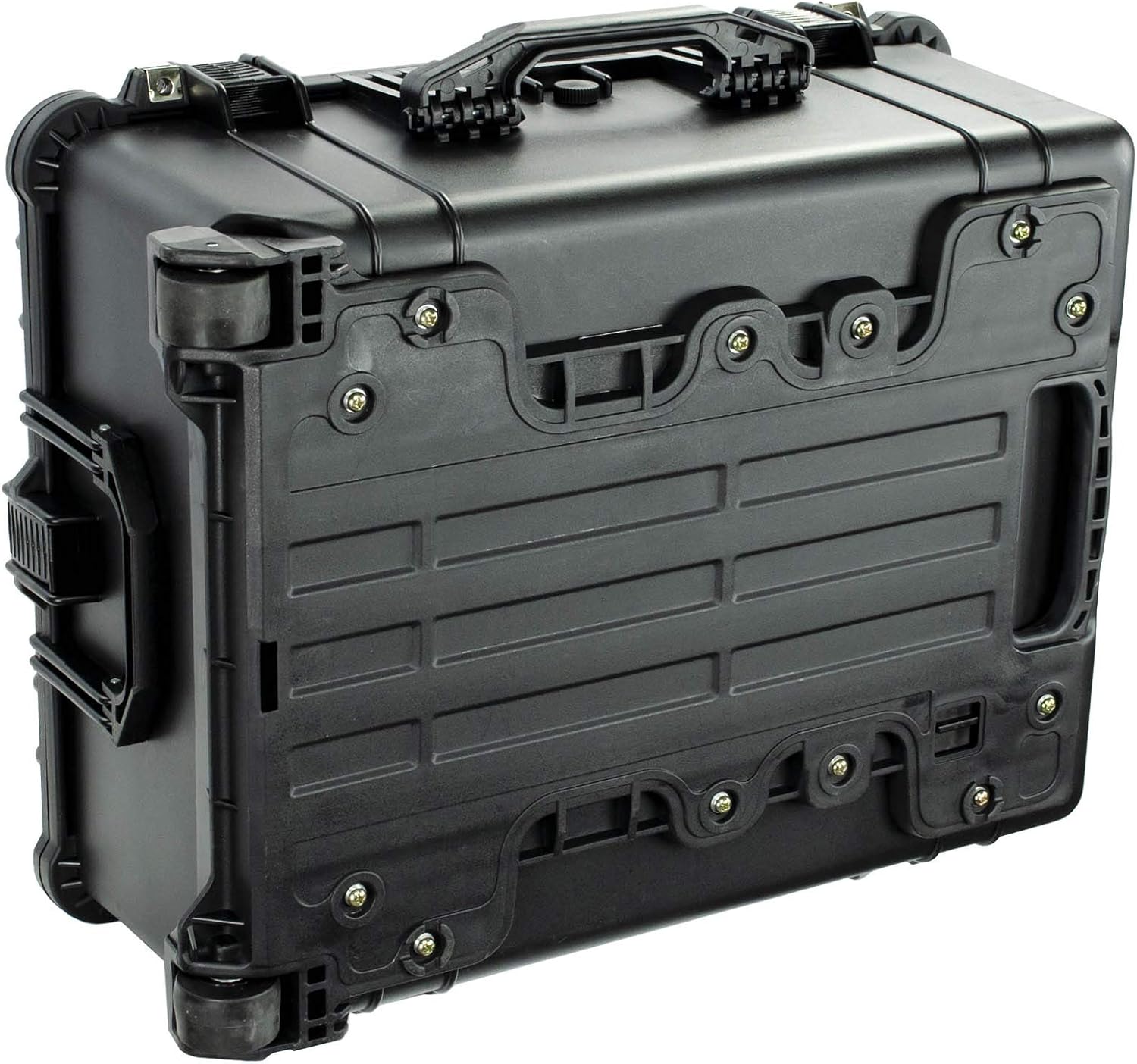 Eylar XL 23.75" Protective Roller Camera Hard Case for Cameras  Drones  Tools  and AV Equipment with IP67 Waterproof  Shock Resistant  and Customizable Foam Inserts (Black)
