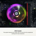CyberPowerPC Gamer Xtreme VR Gaming PC  Intel Core i5-13400F 2.5GHz  GeForce RTX 5060 8GB  16GB DDR5  1TB PCIe 4.0 SSD  WiFi Ready & Windows 11 Home (GXiVR8060A40)