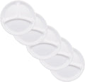 CORELLE J385-N CP-9632 Plate, Outer Diameter 8.5 inches (21.5 cm), Unbreakable, Lightweight, Winter Frost White, Lunch Plate, Set of 5