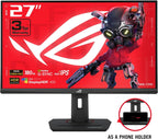 ASUS ROG Strix 27” QHD (2560x1440) HDR400 USB-C Gaming Monitor (XG27ACS)  180Hz 1ms  Fast IPS  133% sRGB  Extreme Low Motion Blur Sync  G-Sync Compatible  DisplayWidget  Tripod Socket  3 Year Warranty