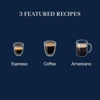 De'Longhi Magnifica Start Automatic Espresso Machine with Manual Milk Frother & Built in Grinder - 3 One-Touch Recipes, Easy-to-Clean, Home Barista Coffee Maker for Lattes, Cappuccino, Iced Coffee