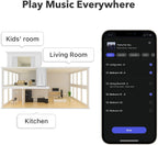 WiiM Pro AirPlay 2 Receiver  Google Cast Audio  WiFi Multiroom Streamer  Compatible with Alexa  Siri and Google Assistant  Stream Hi-Res Audio from Spotify  Amazon Music  Tidal and More