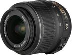 Nikon D3200 24.2MP DSLR Camera Kit with 18-55mm VR Zoom Lens – Full HD 1080p Video Capture  Fast 11-Point Autofocus System + 128GB Memory Card + Protective Memory Card Case + Camera Bag + More