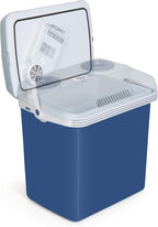 K-Box Electric Cooler and Warmer 34 Qt – Portable Dual-Power 12V Car & 110V Home Unit – Keeps Food & Drinks Hot or Cold – Compact Travel Fridge for Road Trips, Camping, Beach & Tailgating