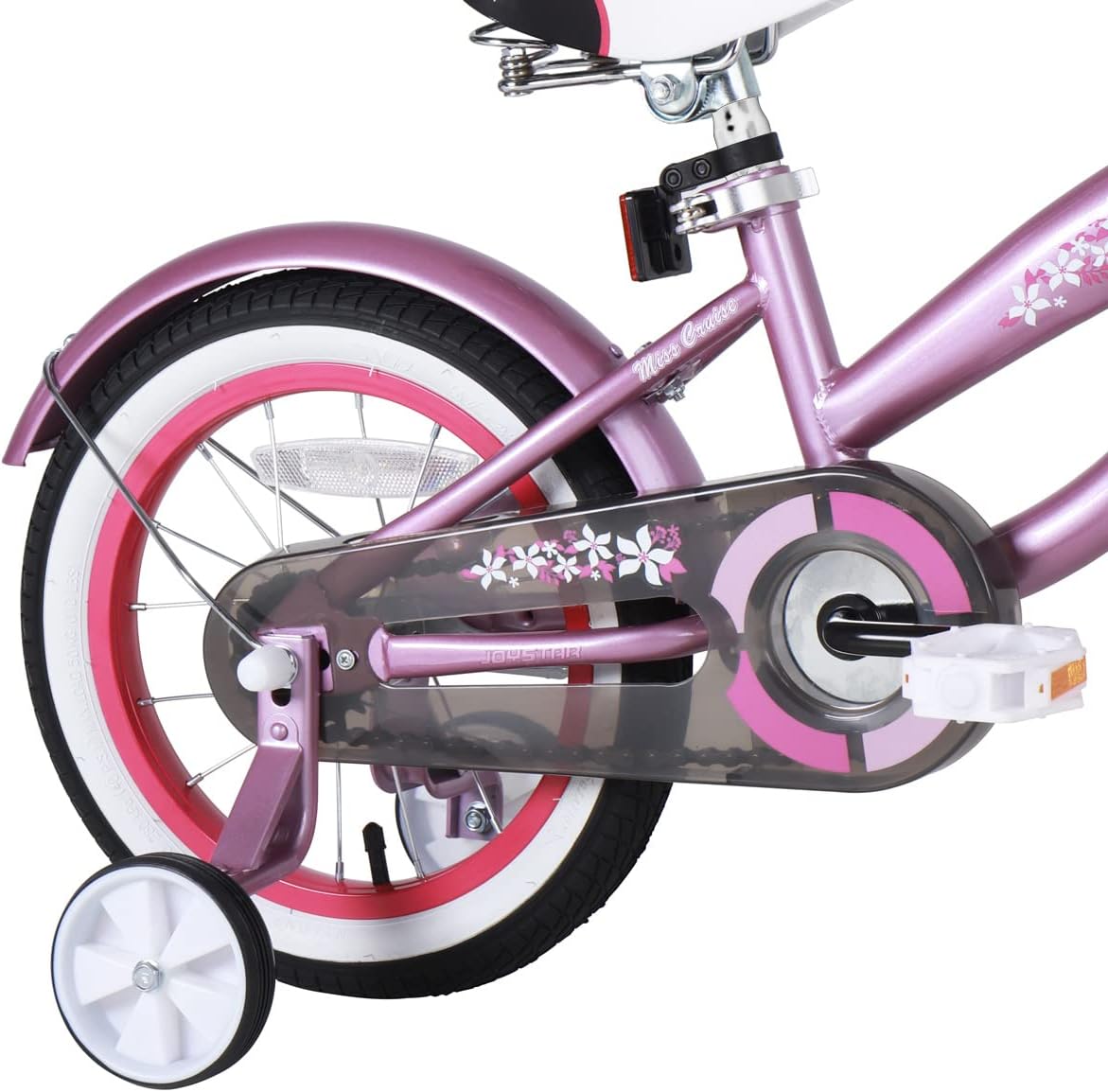 JOYSTAR 12 14 16 Inch Kids Cruiser Bike for Ages 2-7 Years Old Girls & Boys, Kids' Bike with Training Wheels, Coaster Brake, Adjustable Seat & Fenders, Child Bicycles