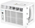Keystone 8,000 BTU Window Air Conditioner with 3,500 BTU Supplemental Heating, 115V, Window AC Unit with Supplemental Heat for Bedroom, Living Room, Small-Medium Rooms up to 350 Sq.Ft.