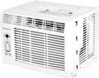 Keystone 8,000 BTU Window Air Conditioner with 3,500 BTU Supplemental Heating, 115V, Window AC Unit with Supplemental Heat for Bedroom, Living Room, Small-Medium Rooms up to 350 Sq.Ft.