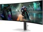 Samsung 49" Odyssey OLED G9 (G91SD) Dual QHD QD-OLED G-Sync Compatible Curved Gaming Monitor  144Hz  0.03ms  AMD FreeSync Premium Pro  Ergonomic Stand  3 Year Warranty  LS49DG910SNXZA  2024