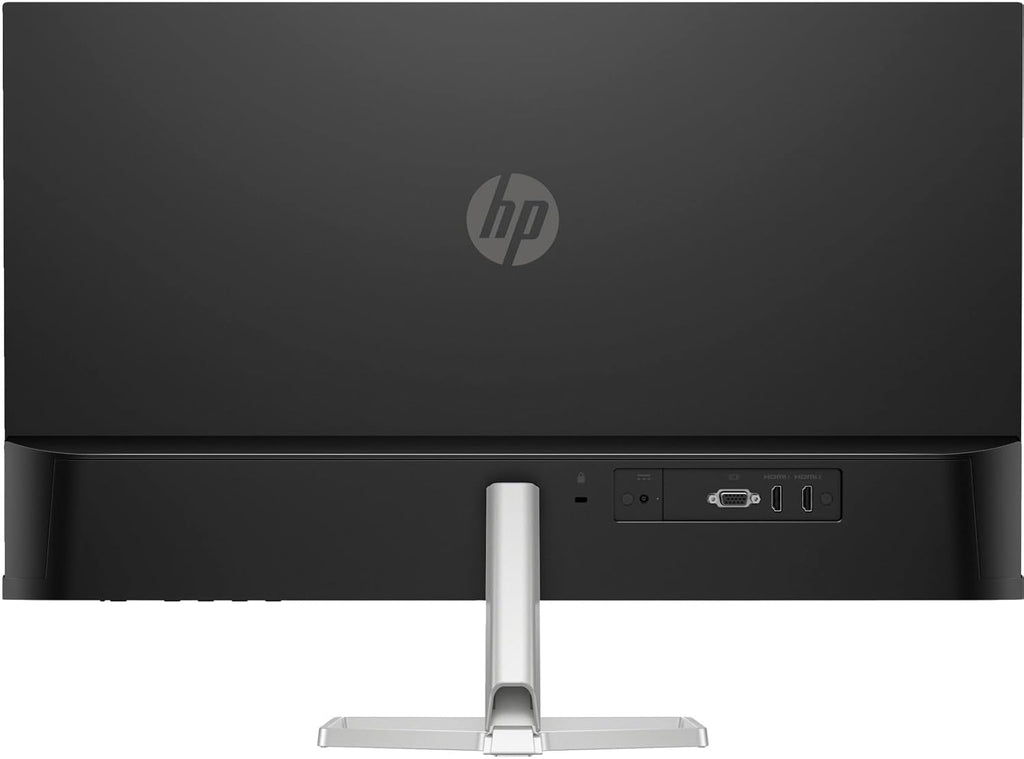 HP Series 5 527sf Monitor (Replaces Model M27h) 94F44AA#ABA w/Docztorm Dock  27" FHD IPS  2x HDMI  1x VGA  3-Sided Micro-Edge Bezel  Ideal for Home & Business  Black/Silver (2026 Latest Model  2 Pack)