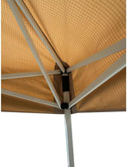 Garden Winds Custom Fit Replacement Canopy Top Cover Compatible with The Eagle Peak E64 Base 10' X 10', Canopy Top 8' X 8' Slant Leg - Upgraded Performance RIPLOCK 350 Fabric - Slate Gray