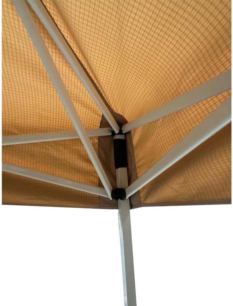 Garden Winds Custom Fit Replacement Canopy Top Cover Compatible with The Eagle Peak E64 Base 10' X 10', Canopy Top 8' X 8' Slant Leg - Upgraded Performance RIPLOCK 350 Fabric - Slate Gray
