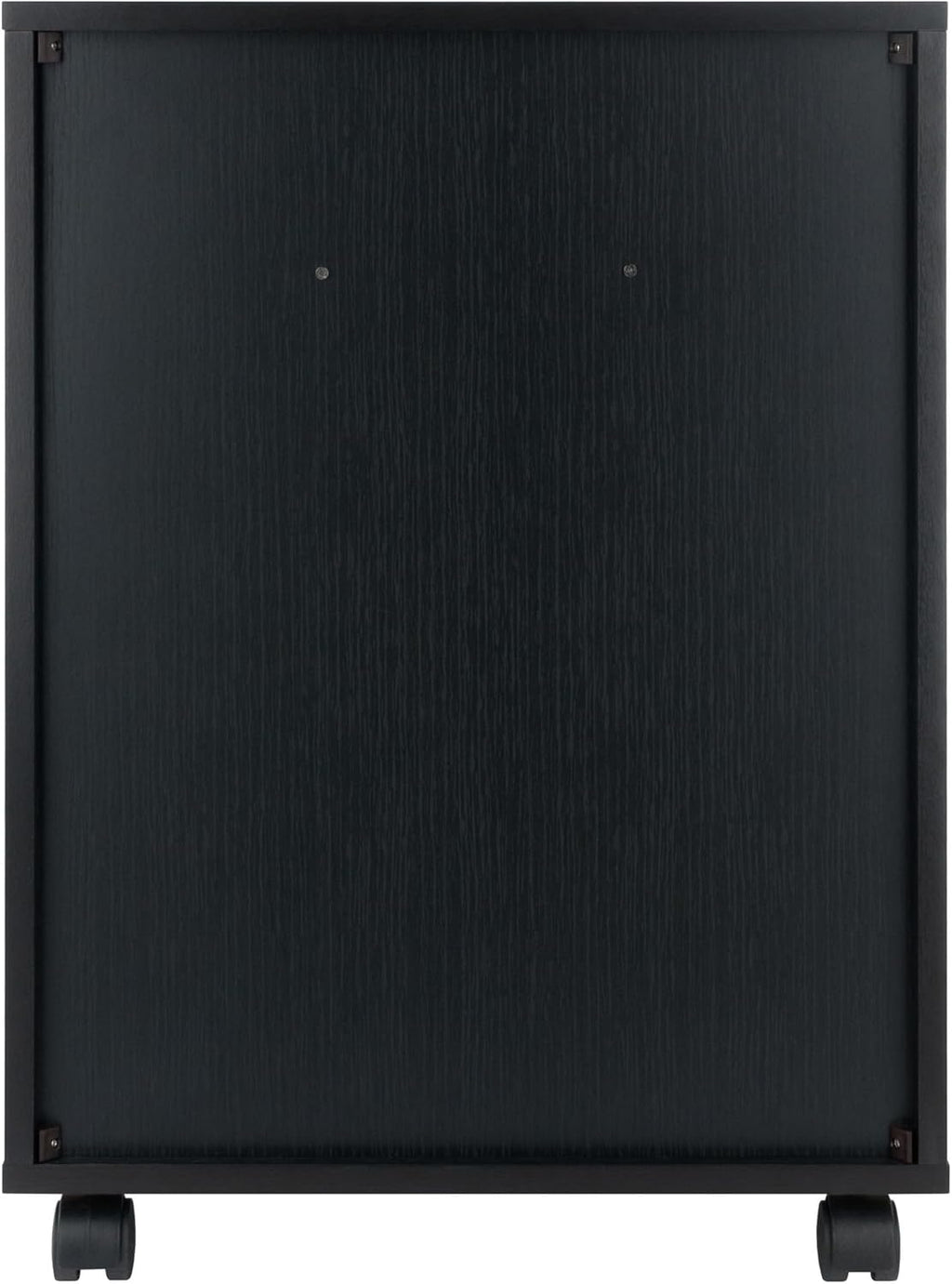 Winsome Halifax Mobile Storage Cabinet with 5 Drawers in Black, Stylish & Functional Home Storage Cabinet for Filing, Kitchen Organization, Moveable Furniture for Office, Dorms, Apartments