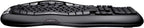 Logitech K350 Keyboard - Wireless Connectivity - RF - Black - USB Interface