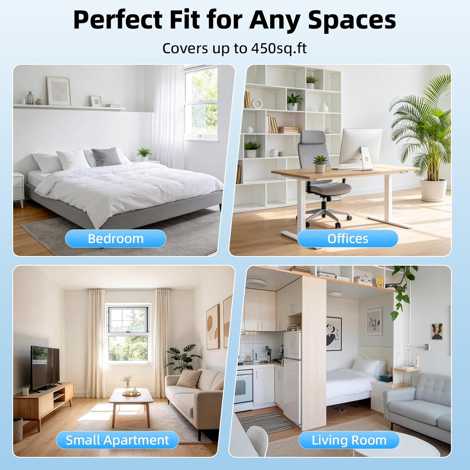 Antarctic Star 6,000 BTU Window Air Conditioner, Window AC Unit, Cools Rooms up to 250 Sq.Ft., 6 in 1 Modes Air Conditioner Window Unit with Remote Control, Easy to Install, Energy Saving, White