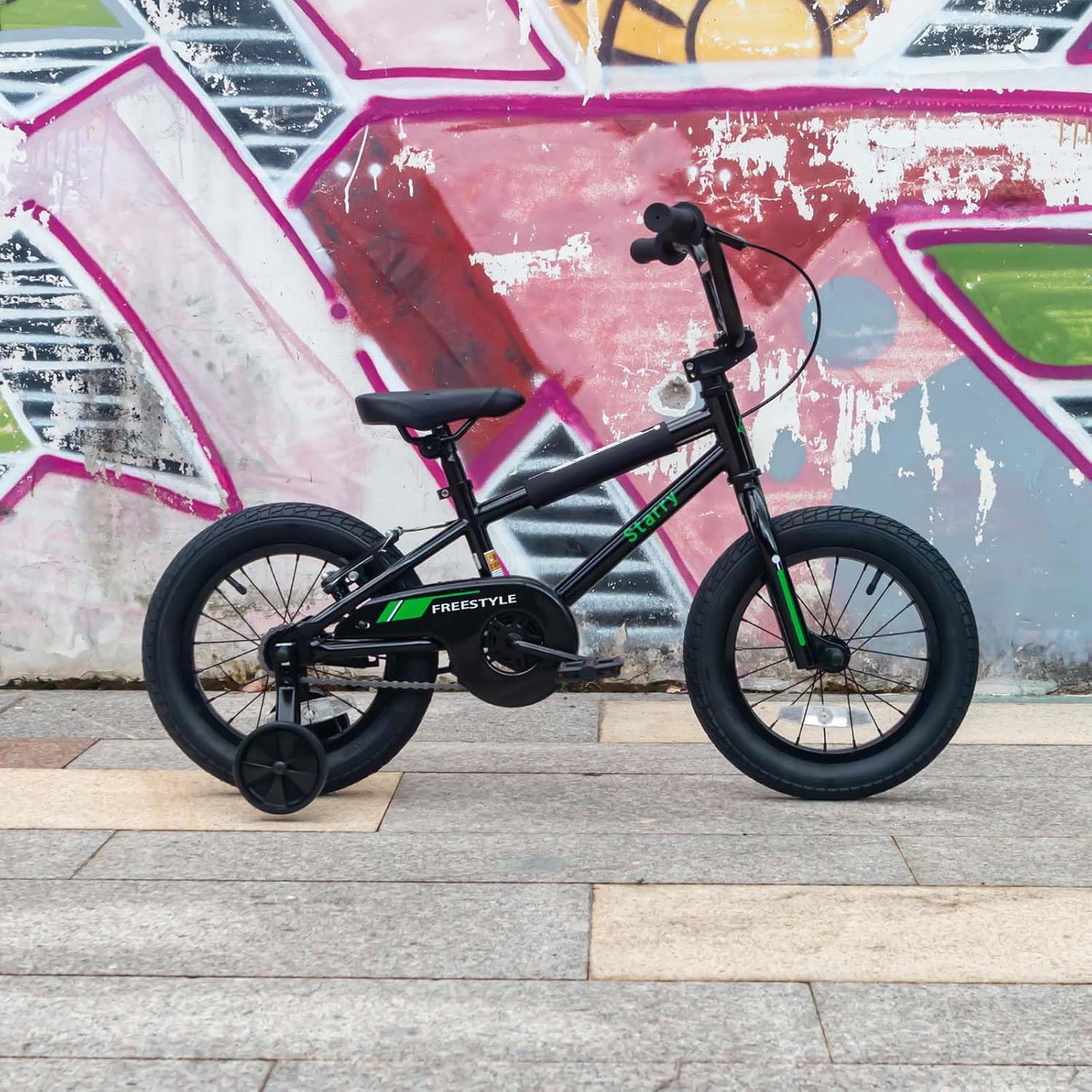 cubsala 12 14 16 18 Inch Kids Bike BMX Style Bicycle with Training Wheels Coaster Brake for 2-10 Years Old Toddlers Boys Girls Multiple Colors