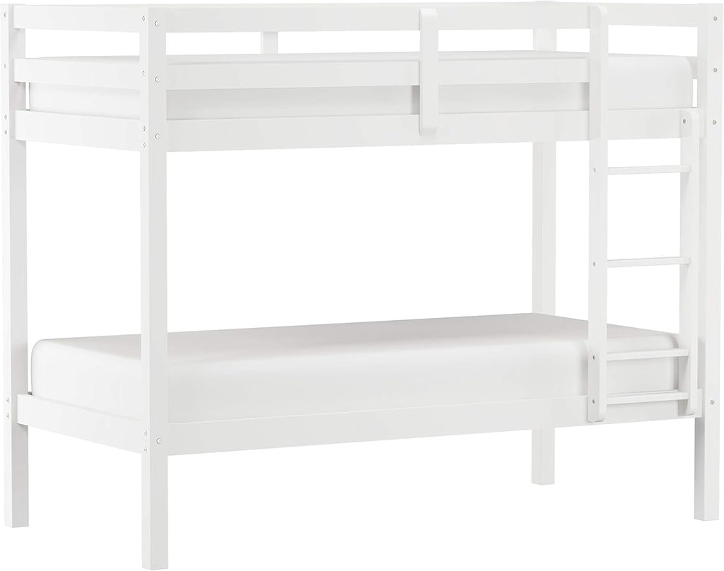 Hillsdale Kids and Teens Caspian Twin Bunk Bed, Twin/Twin, White