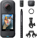 Insta360 X4 Air Motorcycle Ultimate Multiview Bundle - Lightweight 165g 8K 360 Camera  Invisible Selfie Stick  Replaceable Lenses  Shoot First & Frame Later  Built-in Wind Guard  Stabilization