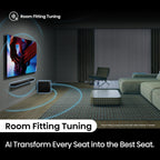 Hisense AX3120Q 3.1.2Ch Sound Bar with Wireless Subwoofer  Dolby Atmos  DTS:X  Bluetooth 5.3  Roku TV Ready  HDMI/AUX/ARC/Optical/USB  EzPlay 3.0  7 EQ Modes  Hi Concerto  Black