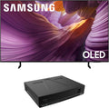 Samsung QN65S85FAFXZA 65 Inch OLED HDR 4K Smart TV with an AudioQuest PQ505NA PowerQuest 505 12 Outlet Surge Protector (2025)