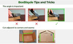 Premium Electric Cardboard Cutter - The Ultimate Tool for Effortless Box Cutting - Heavy Duty Power Box Cutter Ideal for Home, Office and Industrial Use.