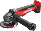 CRAFTSMAN V20 Cordless Angle Grinder, 4-1/2 inch, Bare Tool Only (CMCG451B)