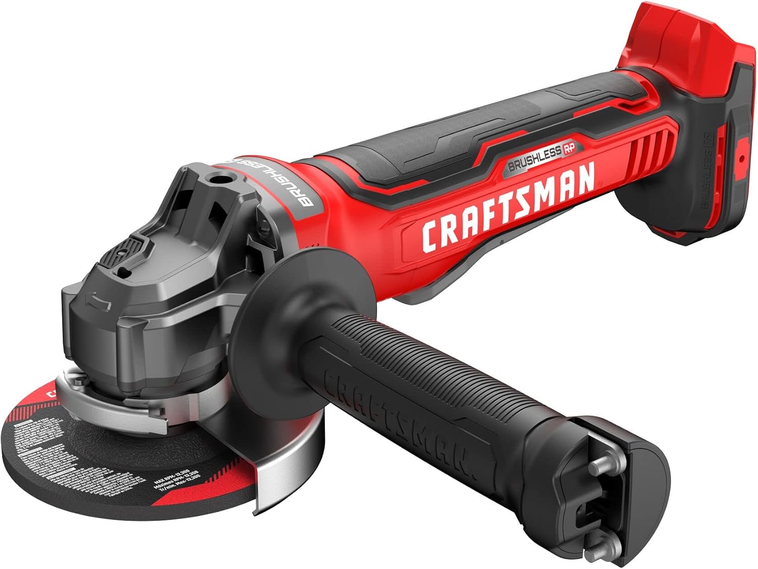 CRAFTSMAN V20 Cordless Angle Grinder, 4-1/2 inch, Bare Tool Only (CMCG451B)