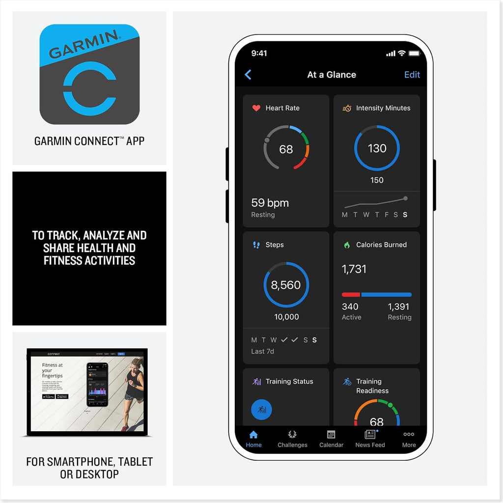 Garmin fēnix® 8 Pro  51mm  AMOLED Display  Premium Connected Multisport GPS Smartwatch  inReach® Technology  Sapphire  Titanium with Graphite/Black Silicone Band