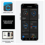 Garmin fēnix® 8 Pro  51mm  AMOLED Display  Premium Connected Multisport GPS Smartwatch  inReach® Technology  Sapphire  Titanium with Graphite/Black Silicone Band