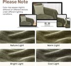 Sectional Couch Covers, 2 Pieces Washable L Shaped Couch Covers Sofa Blanket for Dogs Pet Friendly Sectional Sofa Slipcovers Furniture Covers,71"x 118"+ 71"x 118",(XX-Large,Green)