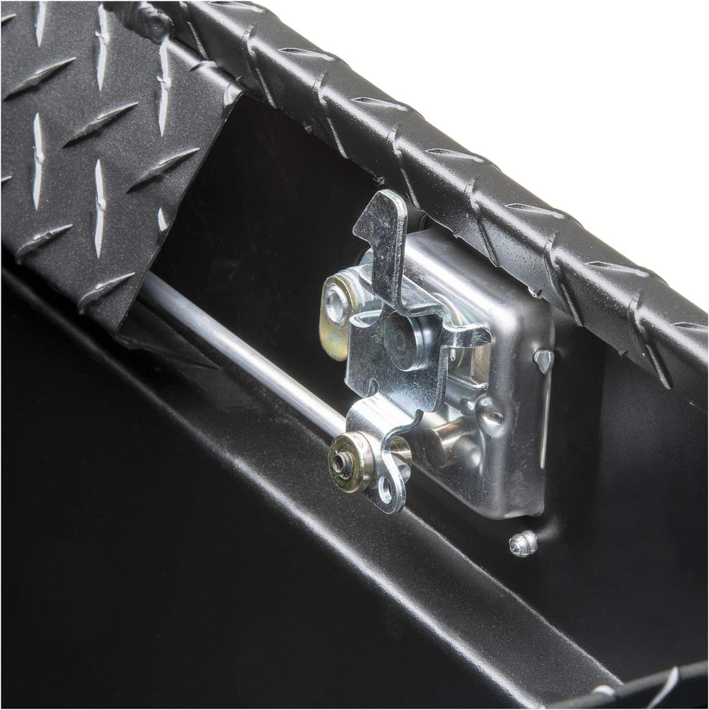 UWS EC10603 72-Inch Matte Black Heavy-Wall Aluminum Truck Tool Box with Low Profile, RigidCore Lid