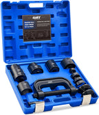 Orion Motor Tech Ball Joint Press Kit, 21-Piece Master Ball Joint Removal Tool with C-Frame, Heavy-Duty Brake Anchor Pin U Joint Ball Joint Press Tool for 2WD and 4WD Cars