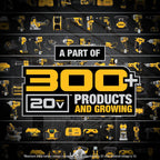 DEWALT 20V MAX Battery XR POWERPACK™ 4Ah Lithium Ion, 50% More Power, Dewalt Battery Compatible with 20V MAX Tools (DCB2104)