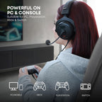 beyerdynamic MMX 330 Pro Open-Back Gaming Headset with Stellar.45 Driver and Condenser Microphone  Wired Gaming Headphone Suitable for PC  Gaming Console  PS  Switch. Handmade in Germany