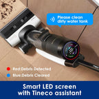 Tineco Floor ONE S7 PRO Cordless Wet Dry Vacuum Cleaner, Smart Floor Cleaner Mop for Hard Floors, Long Run Time, Dual-Sided Edge Cleaning, Self-Cleaning, Centrifugal Drying Process