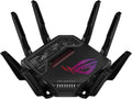 ASUS ROG Rapture GT-BE98 PRO First Quad-Band WiFi 7 Gaming Router supports 320MHz  Dual 10G Port  Triple-level Game Acceleration  Mobile Game Mode  Subscription-Free Security  AiMesh  and VPN features