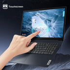 Lenovo IdeaPad 1i Laptop  15.6" FHD Touchscreen  Intel Core i5-1235U Processor  16GB RAM  512GB SSD  Webcam  HDMI  Wi-Fi 6  Windows 11 Home  Blue