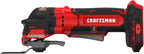 CRAFTSMAN V20 Cordless Oscillating Tool, Multi-Tool, Up to 19,000 OPM, Bare Tool Only (CMCE565B)