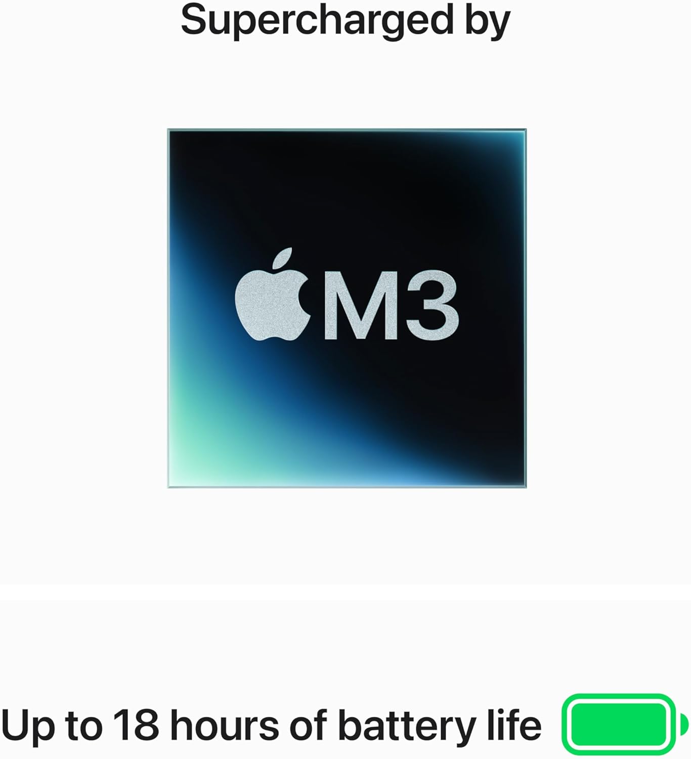 Apple MacBook Air with Apple M3 Chip  13-inch  8GB RAM  256GB SSD Storage  Midnight (Renewed)