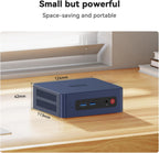 Beelink SER3 Mini PC  AMD Ryzen 3 3200U(up to 3.5GHz) 2C/4T  Mini Computer 16GB DDR4 RAM 500GB SSD  Mini Desktop Computer 4K@60Hz Dual HDMI Display WiFi6/BT5.2/WOL/HTPC/W-11 Pro