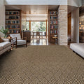 Easy Jute Rugs 9x12 Herringbone Natural Color Living Room Indoor Outdoor Area Rug for Patio and Kitchen Rug High Traffic Washable Easy to Clean Solid Boho Woven Design Carpet (9 x 12)