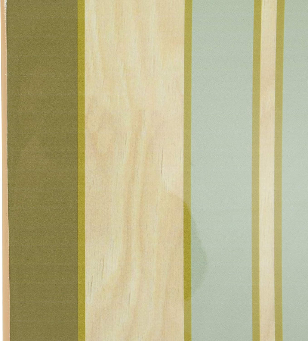 Creative Co-Op Surfboard Style Wood Wall Decor
