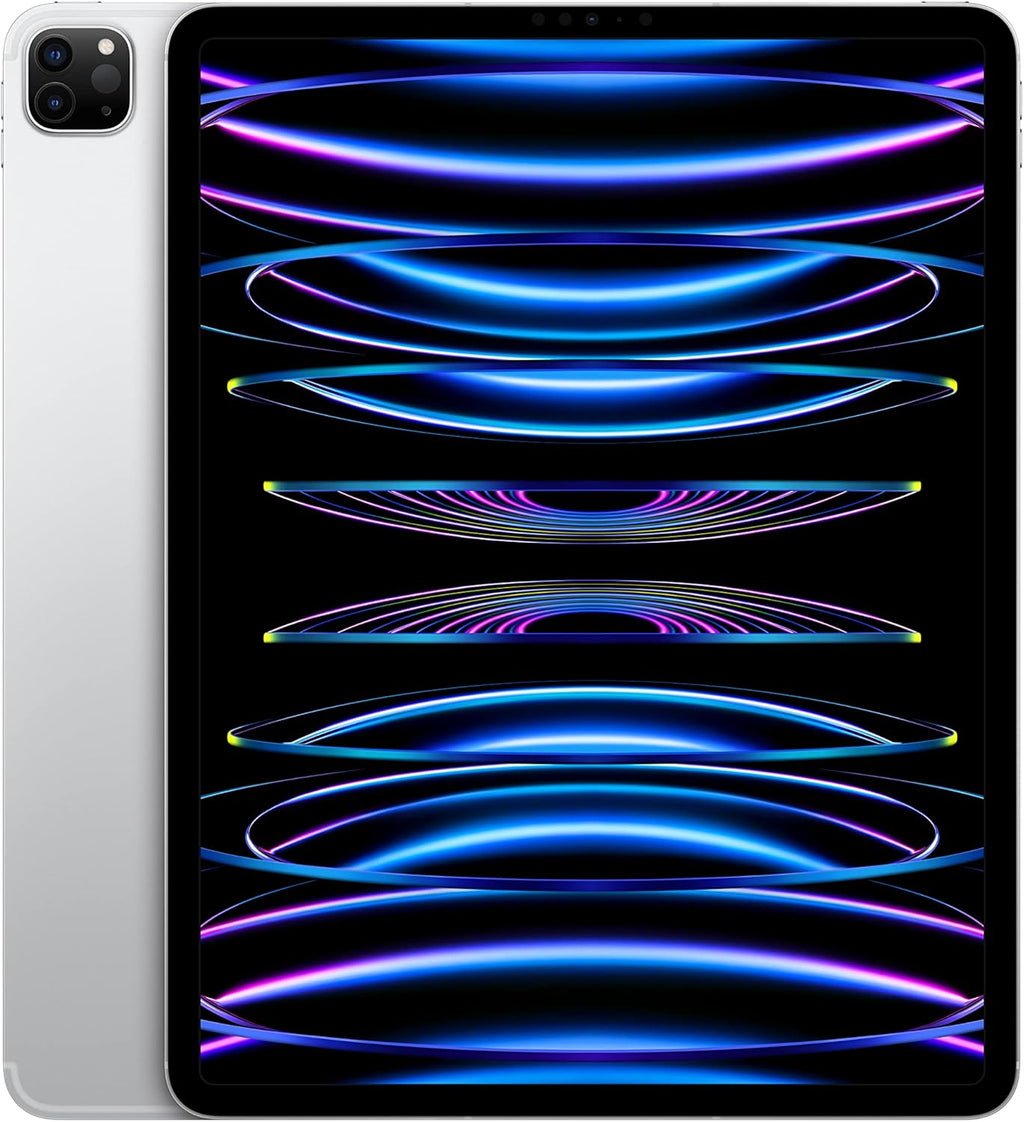 Apple 2022 iPad Pro 6th Gen (12.9-inch  Wi-Fi  128GB) - Silver (Renewed Premium)