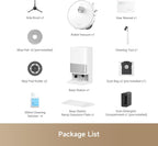 DREAME L10s Ultra Gen 2 Robot Vacuum and Mop, 10,000Pa Suction, MopExtend Tech, All-in-One Base Station, 75 Days Auto-Empty, Mop Self-Washing&Drying, Smart Obstacle Avoidance, Carpet Cleaning