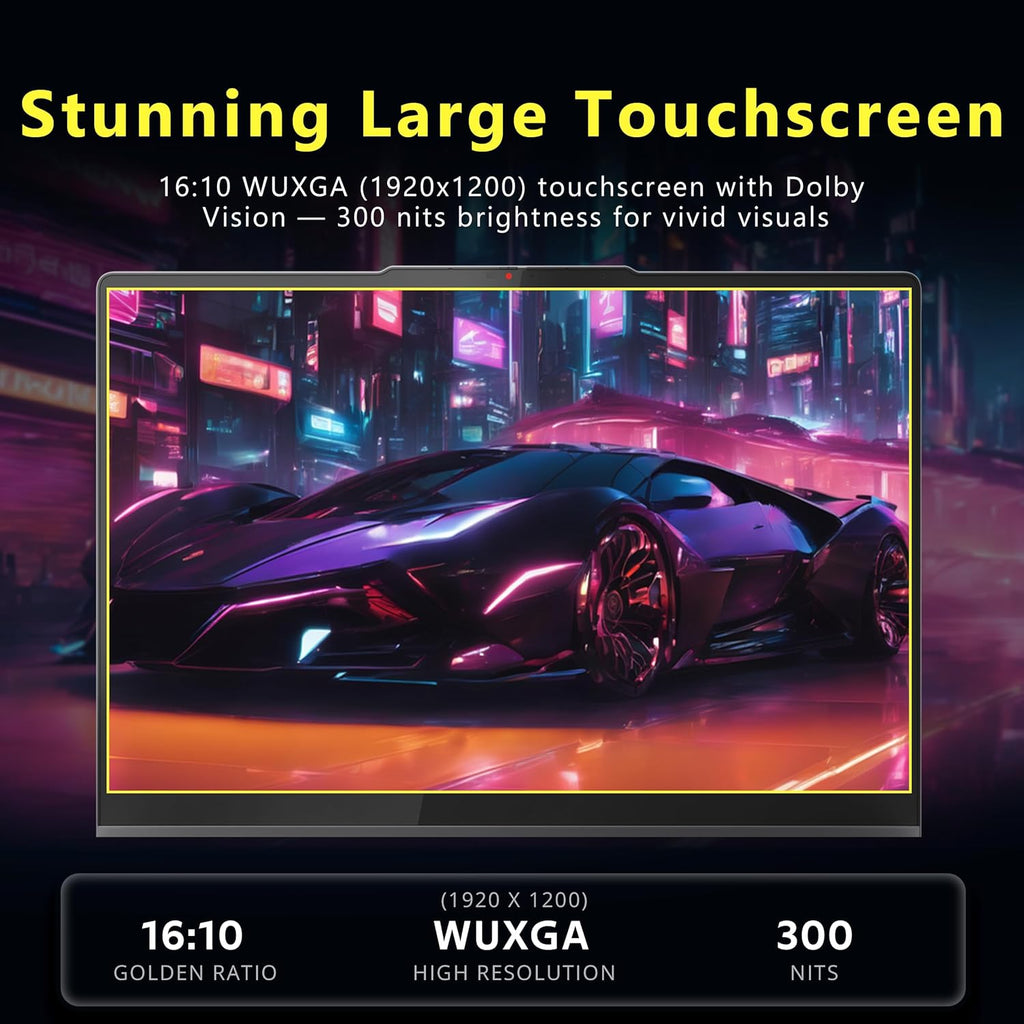 Lenovo Yoga 7i 2-in-1 16" 2K Touchscreen Laptop  Intel Ultra 5 226V  16GB LPDDR5X  1.5TB Storage(512GB SSD & 1TB Docking Station)  Intel Arc Graphics  Backlit Keyboard  Fingerprint  Win 11 Pro  Gray