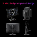 ASUS ROG Strix 27” QHD (2560x1440) HDR400 USB-C Gaming Monitor (XG27ACS)  180Hz 1ms  Fast IPS  133% sRGB  Extreme Low Motion Blur Sync  G-Sync Compatible  DisplayWidget  Tripod Socket  3 Year Warranty