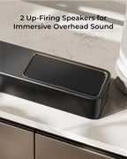 ULTIMEA Skywave X40 5.1.2ch Sound Bar for Smart TV w/Dolby Atmos  Wireless Surround Sound System for TV  530W Soundbar with Wireless Subwoofer  GaN Amplifier  4K HDR Pass-Through  HDMI eARC  BT 5.4