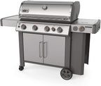 Weber 62006001 Genesis II S-435 4-Burner Liquid Propane Grill, Stainless Steel