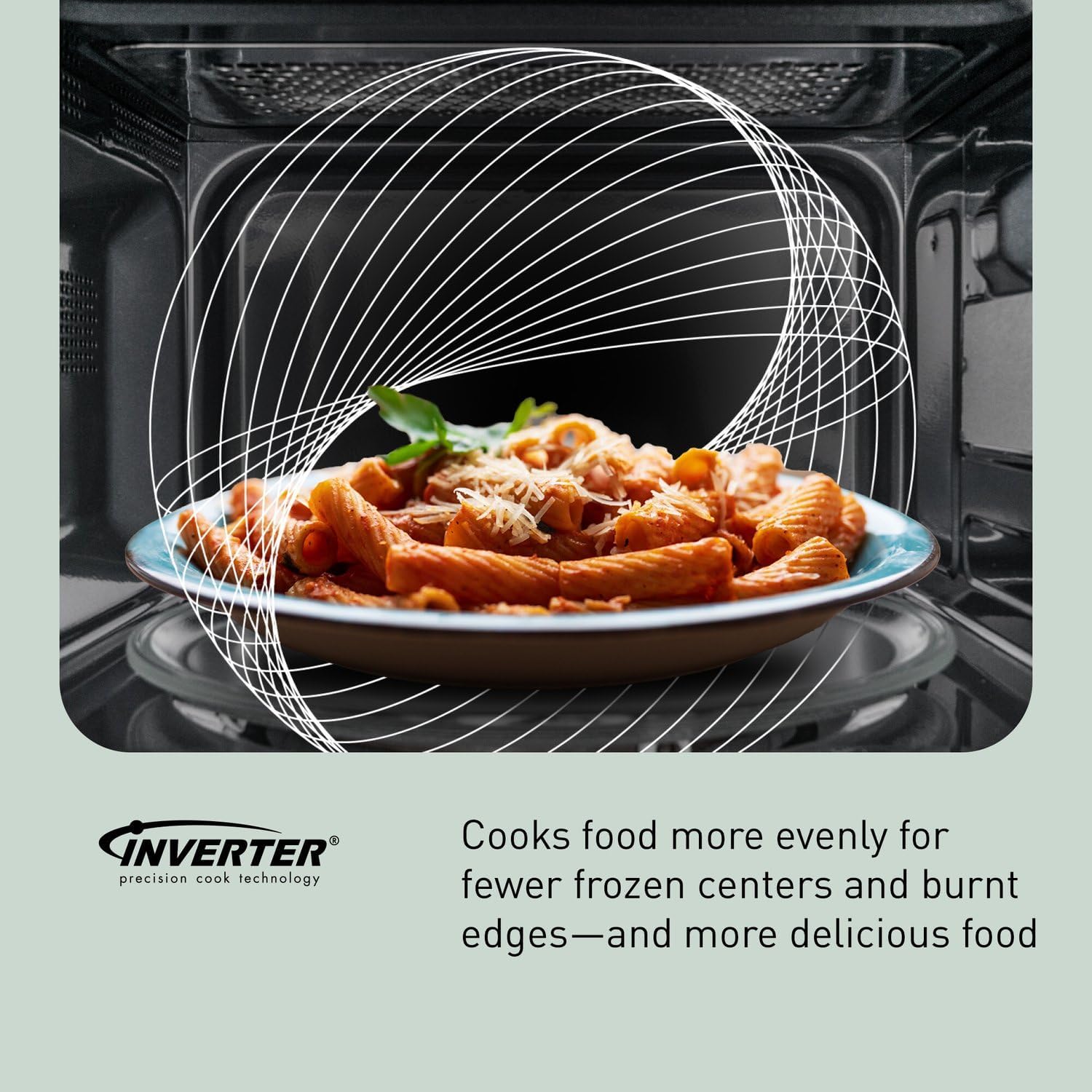 Panasonic NN-SN67K Microwave Oven, 1.2 cu.ft, Stainless Steel/Silver